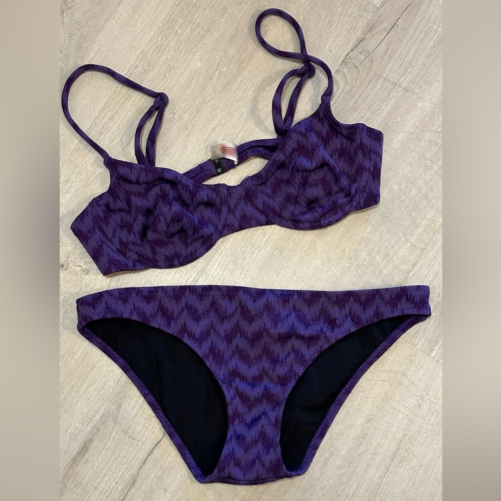 Solid & Striped Eva Bikini Set